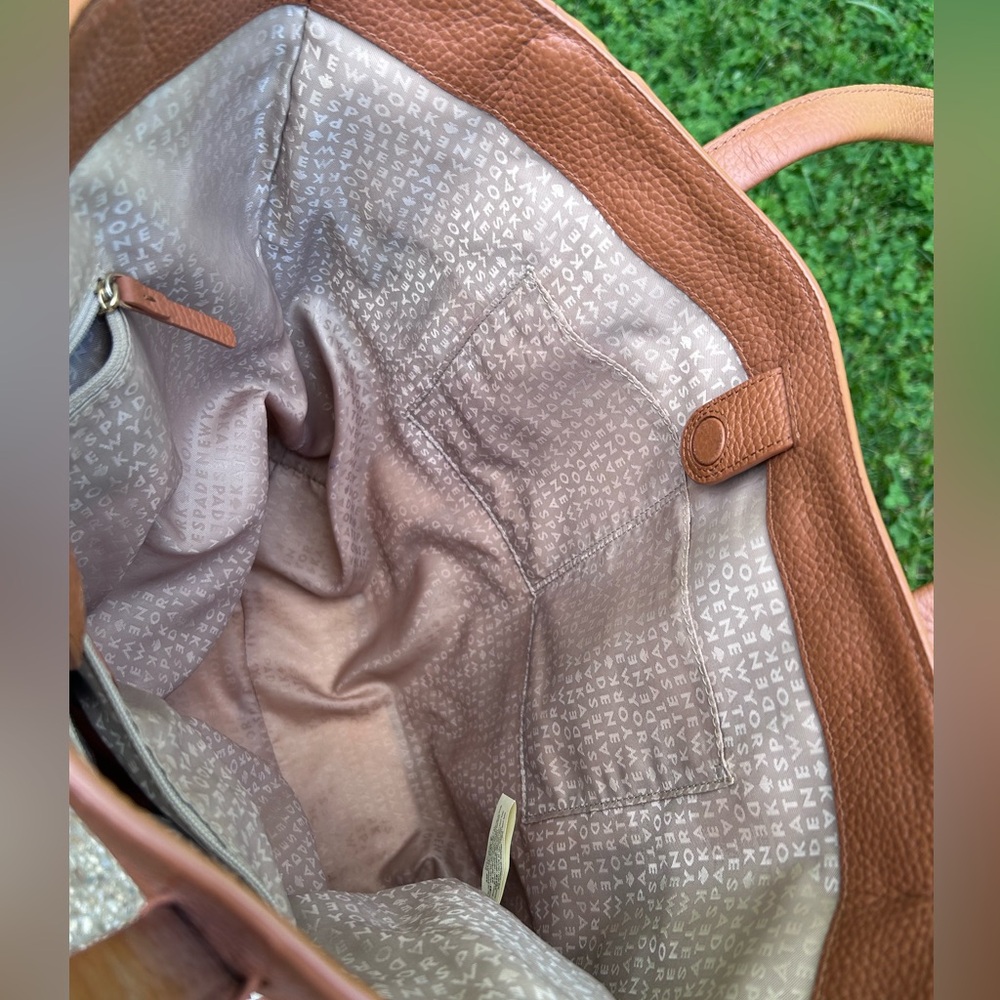 Kate Spade Sheffield Dorma Tote in Warm Cognac - Picture 9 of 11